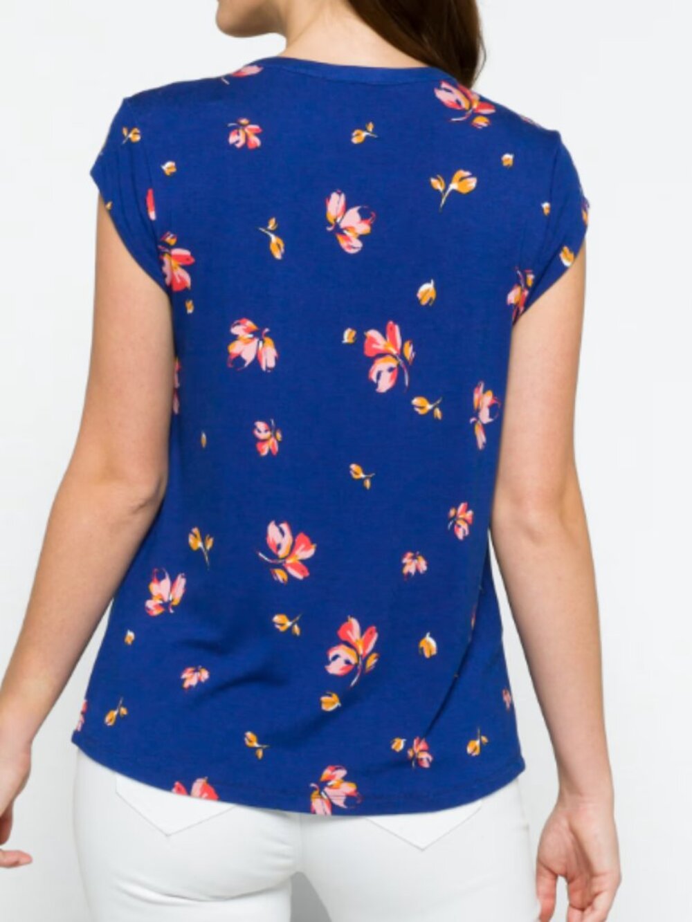 Daniel Rainn Arlie Button Detail Knit Top - Picture 3 of 3